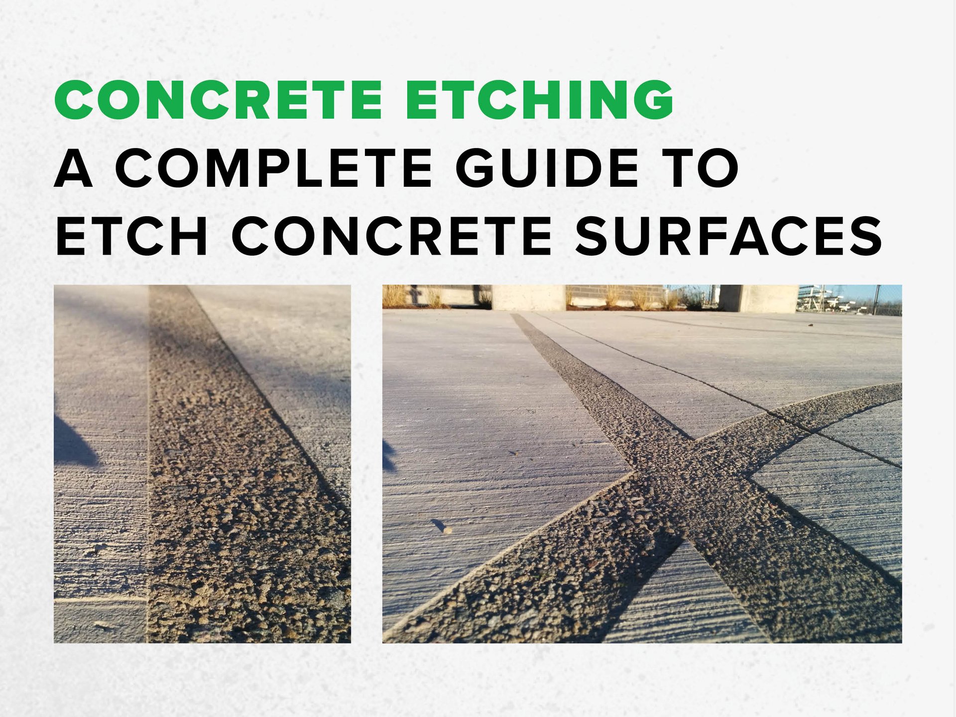 Concrete Etching A Complete Guide to Etch Concrete Surfaces
